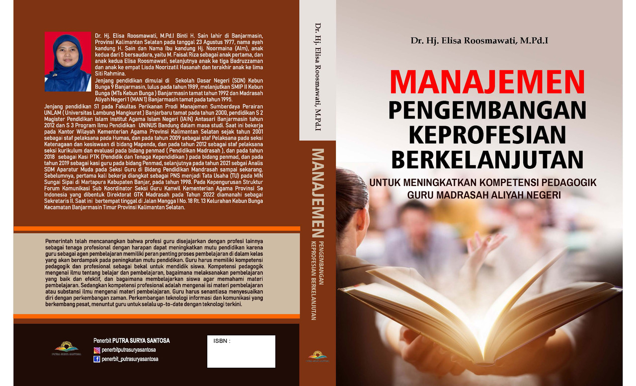 Sampul MANAJEMEN PENGEMBANGAN KEPROFESIAN BERKELANJUTAN UNTUK MENINGKATKAN KOMPETENSI PEDAGOGIK GURU MADRASAH ALIYAH NEGERI