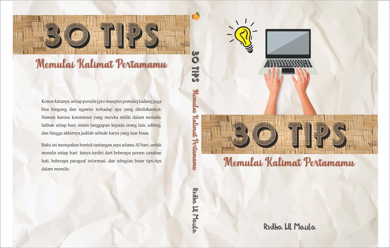 Sampul 30 Tips Memulai Kalimat Pertamamu