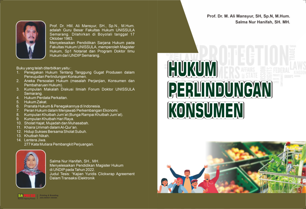 Sampul HUKUM PERLINDUNGAN KONSUMEN
