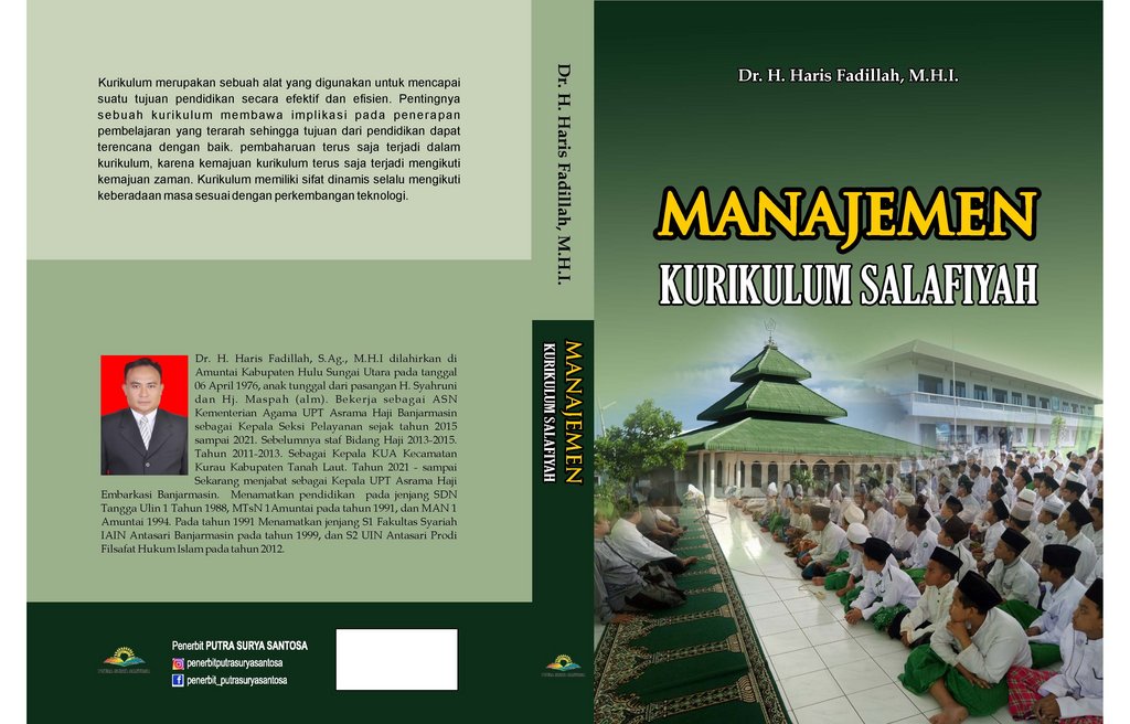 Sampul MANAJEMEN KURIKULUM SALAFIYAH