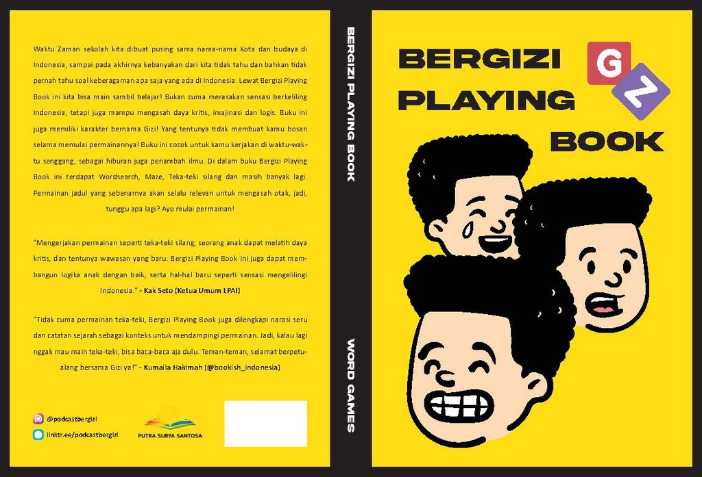 Sampul BERGIZI PLAYING BOOK