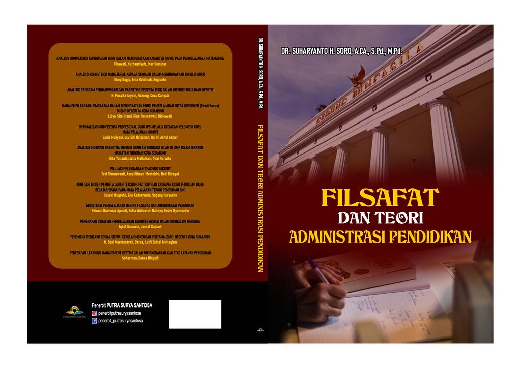 Sampul FILSAFAT  DAN TEORI  ADMINISTRASI PENDIDIKAN