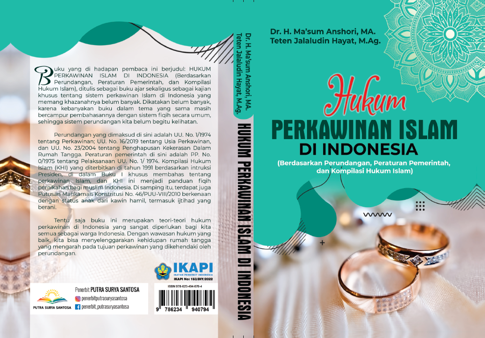 Sampul HUKUM PERKAWINAN ISLAM DI INDONESIA