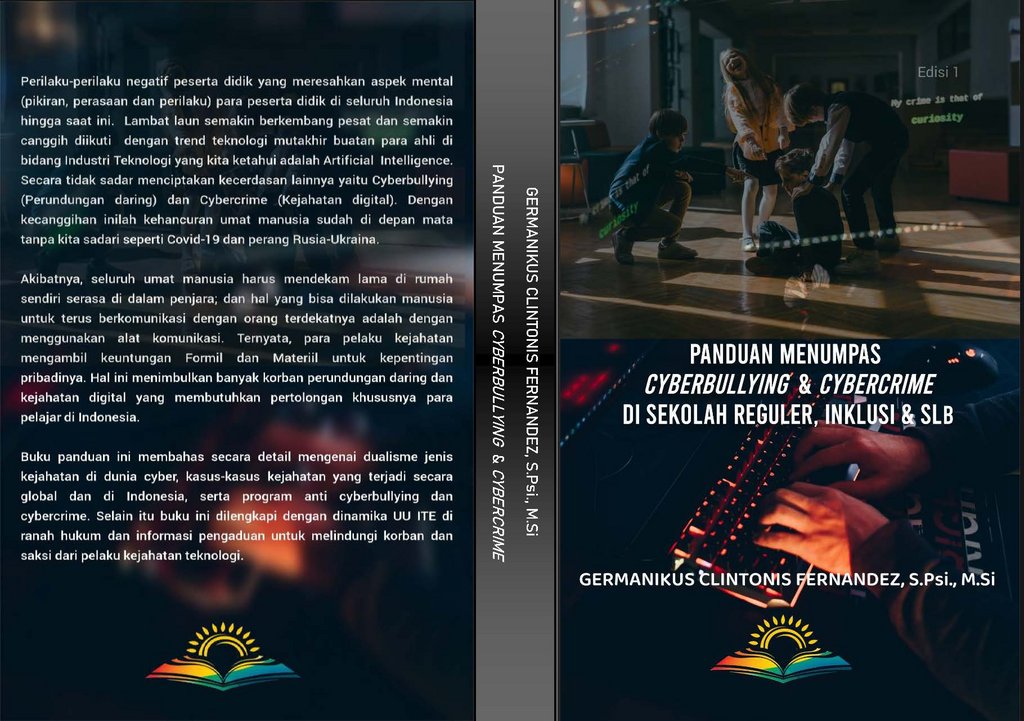 Sampul Panduan Menumpas Cyberbullying & Cybercrime di sekolah reguler, inklusi & SLB