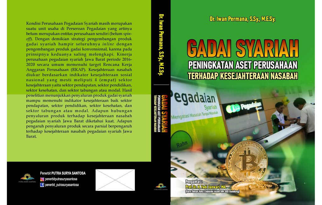 Sampul GADAI SYARIAH PENINGKATAN ASET PERUSAHAAN TERHADAP KESEJAHTERAAN NASABAH