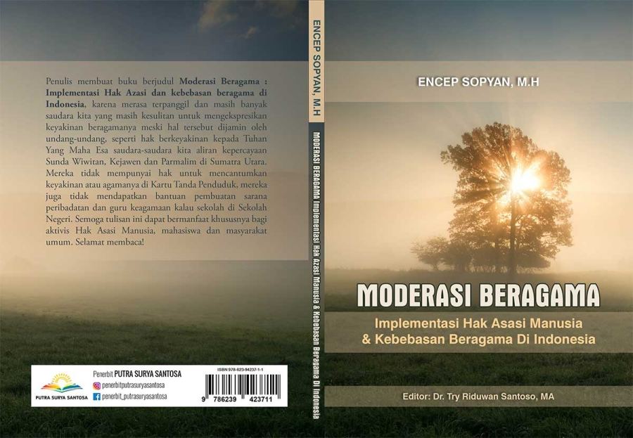 Sampul MODERASI BERAGAMA: Implementasi Hak Asasi Manusia & Kebebasan Beragama Di Indonesia