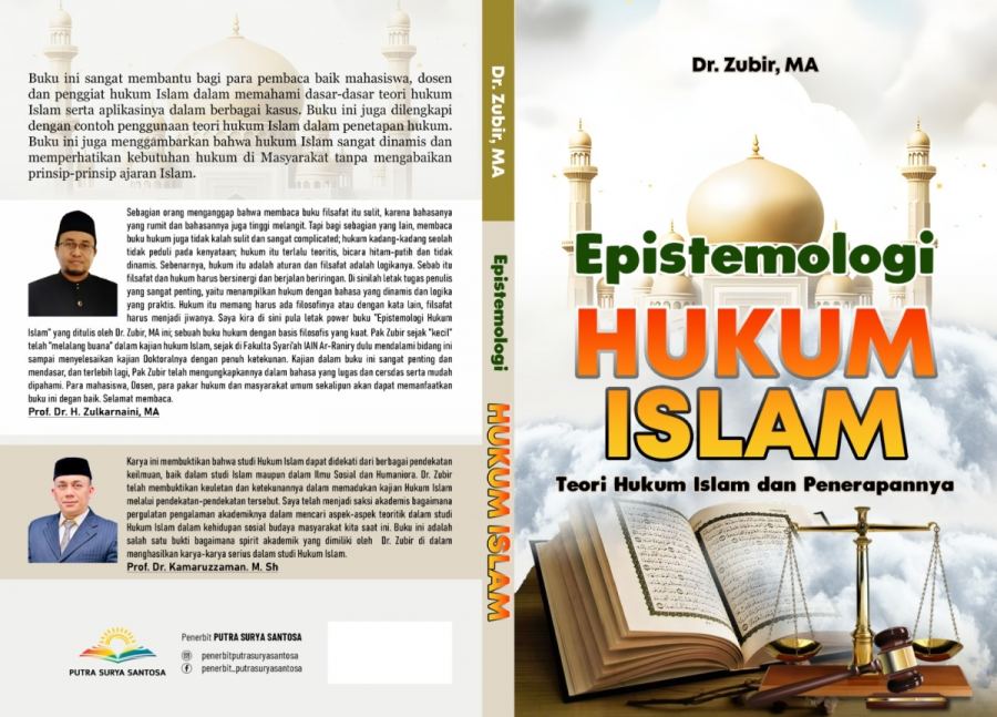 Sampul EPISTEMOLOGI HUKUM ISLAM TEORRI HUKUM ISLAM DAN PENERAPANNYA