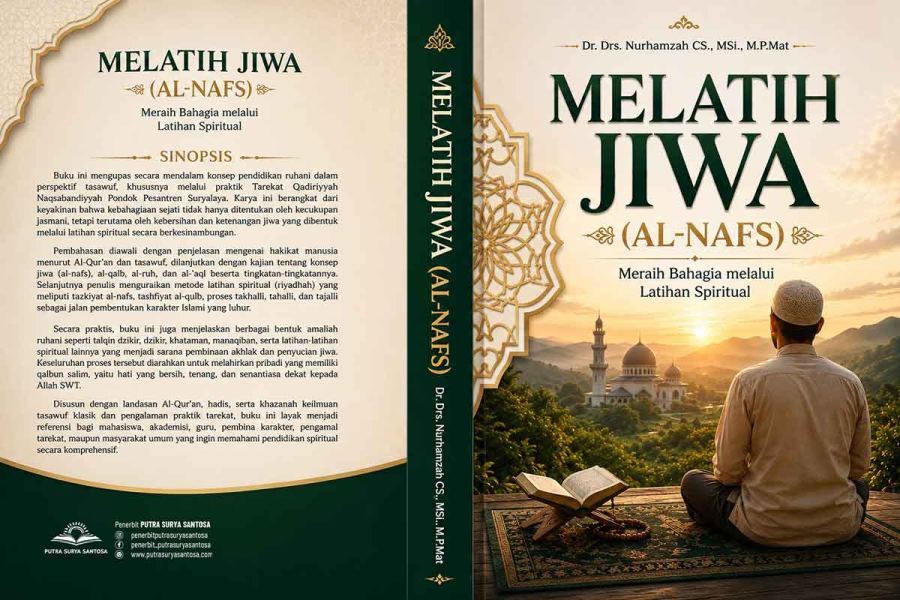 Sampul Melatih Jiwa (Al-Nafs): Meraih Bahagia melalui Latihan Spiritual