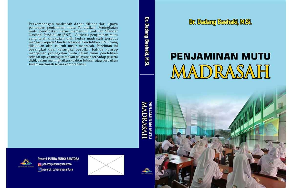 Sampul PENJAMINAN MUTU MADRASAH