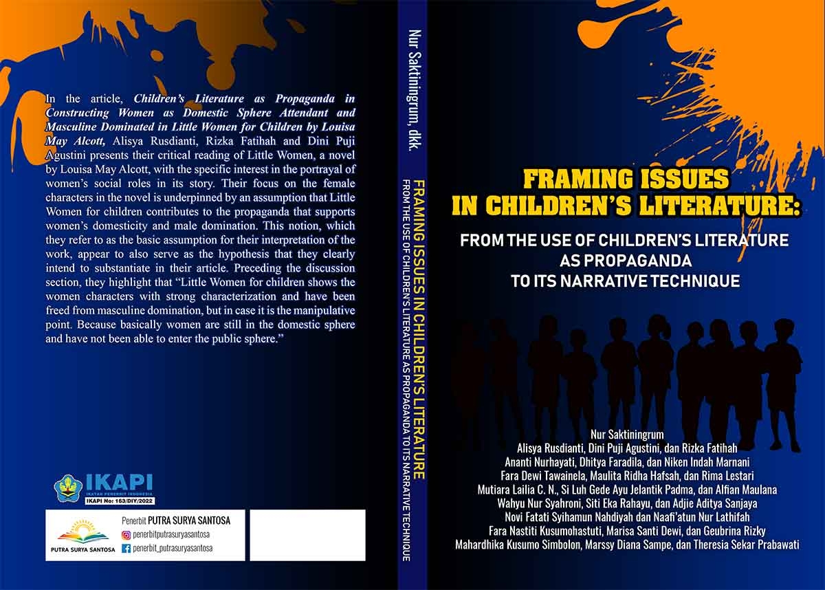 Sampul FRAMING ISSUES IN CHILDREN’S LITERATURE: FROM THE USE OF CHILDREN’S LITERATURE  AS PROPAGANDA TO ITS NARRATIVE TECHNIQUE