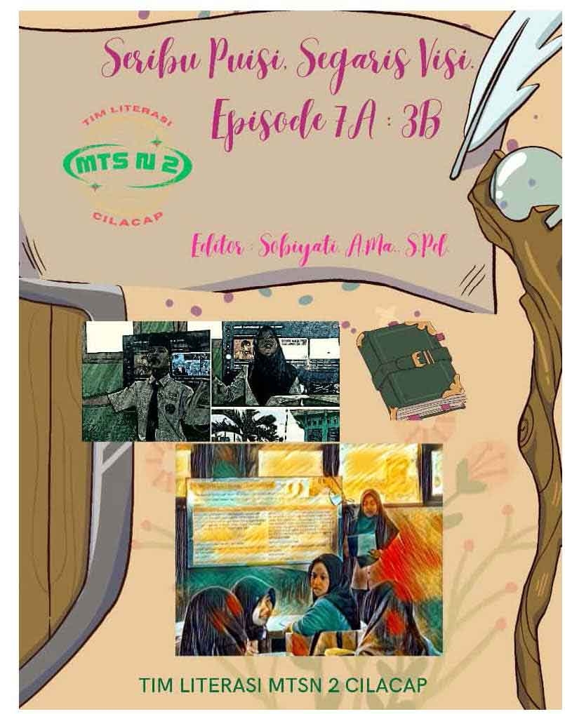 Sampul SERIBU PUISI, SEGARIS VISI EPISODE 7A : 3B