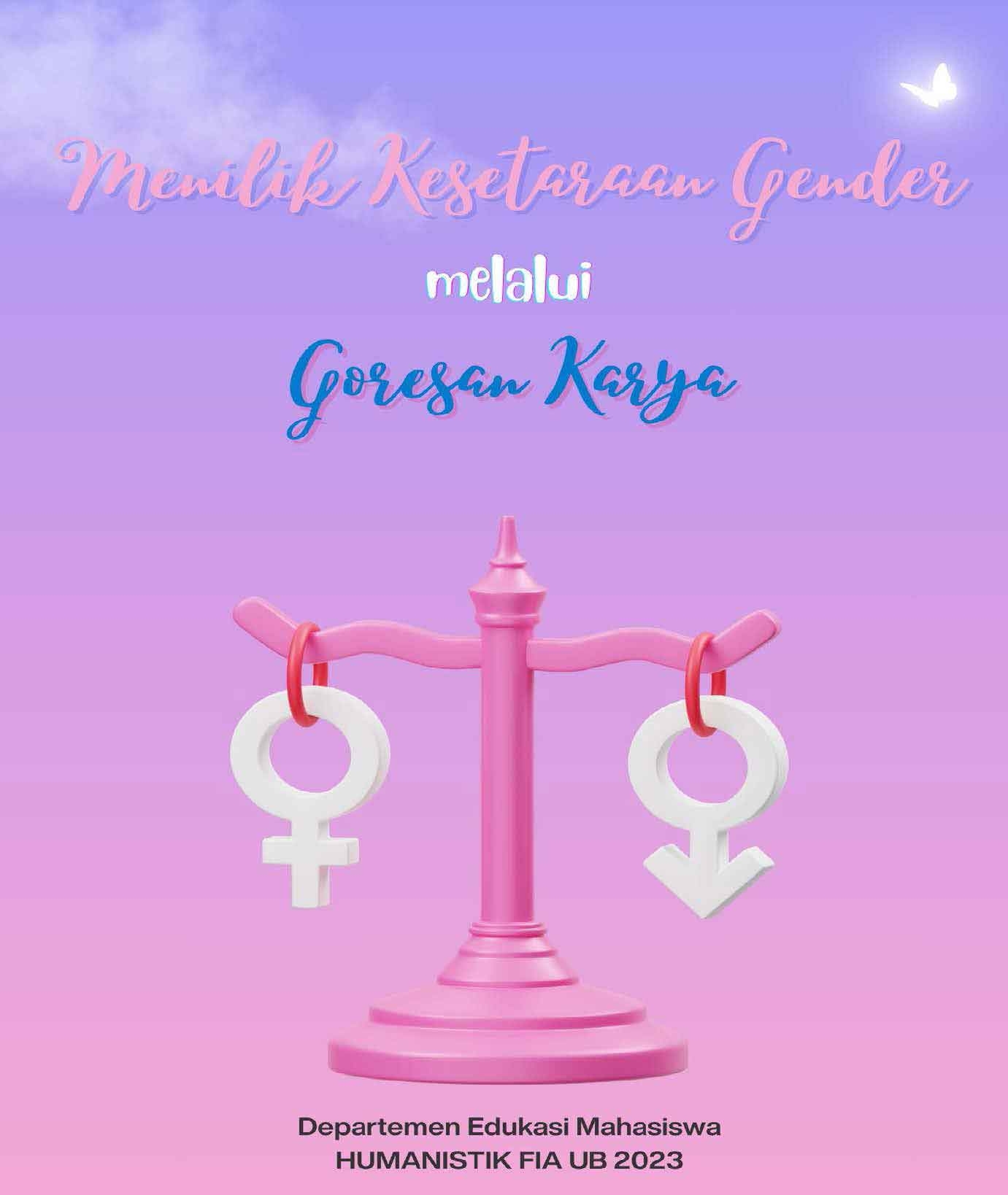 Sampul MENILIK KESETARAAN GENDER MELALUI GORESAN KARYA