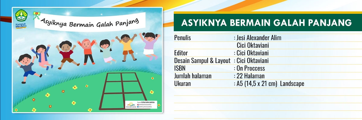 Sampul Asyiknya Bermain Galah Panjang