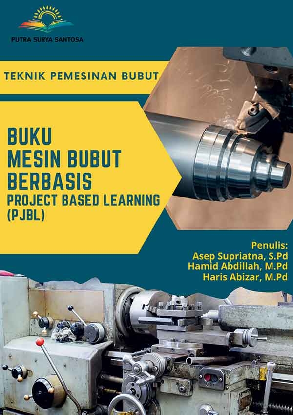 Sampul Buku Mesin Bubut Berbasis Project Based Learning (PjBL)