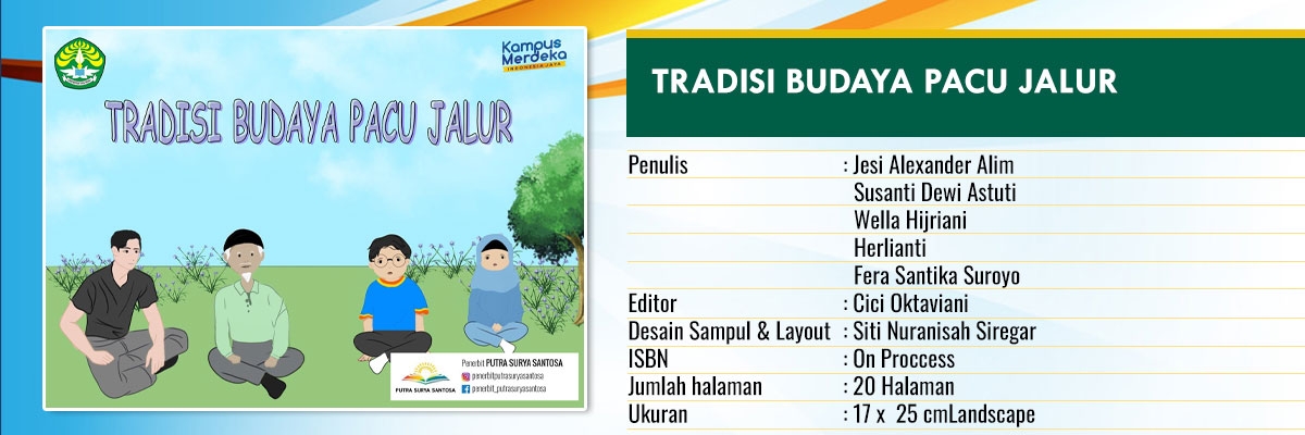 Sampul Tradisi Budaya Pacu Jalur
