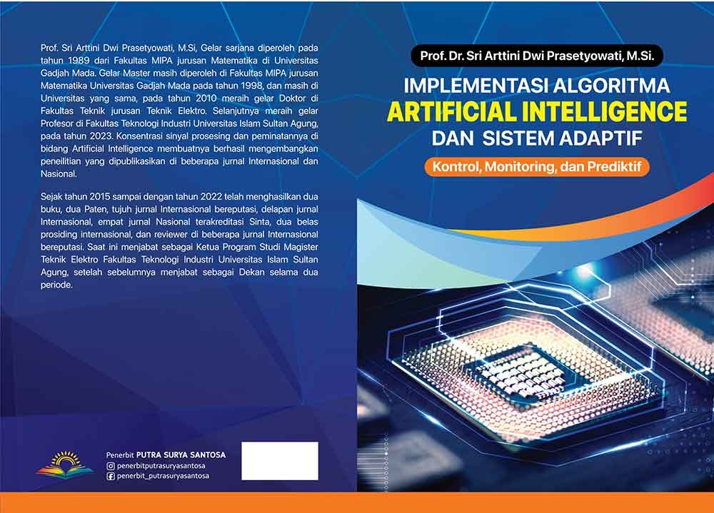 Sampul IMPLEMENTASI ALGORITMA ARTIFICIAL INTELLIGENCE DAN SISTEM ADAPTIF  Kontrol, Monitoring & Prediktif