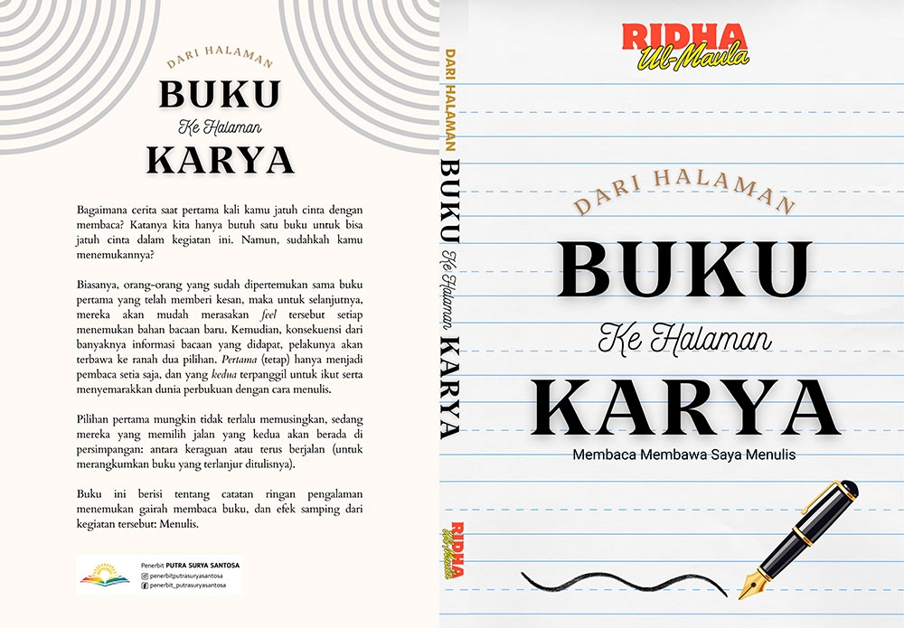 Sampul DARI HALAMAN BUKU KE HALAMAN KARYA