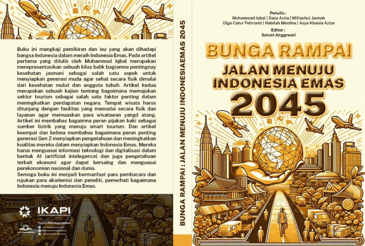 Sampul BUNGA RAMPAI :  JALAN MENUJU INDONESIA EMAS  2045