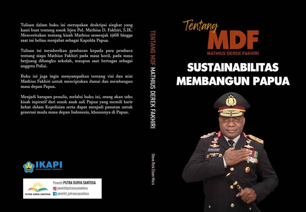 Sampul TENTANG MDF MATHIUS DEREK FAKHIRI Sustainabilitas Membangun Papua