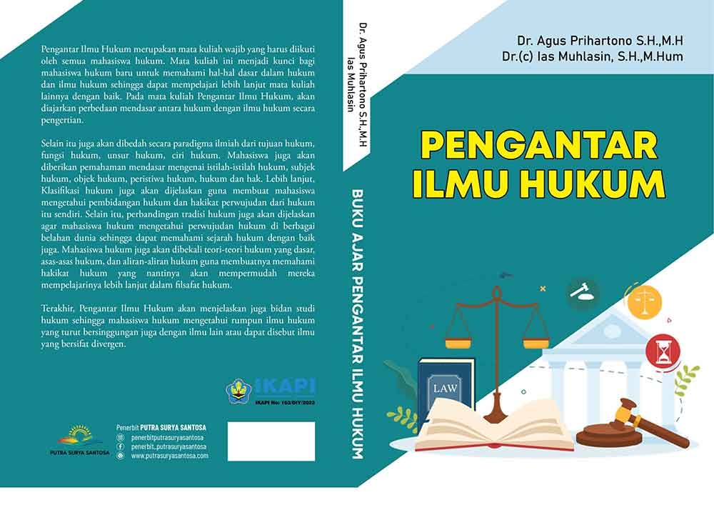 Sampul PENGANTAR ILMU HUKUM