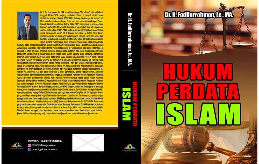 Sampul HUKUM PERDATA ISLAM