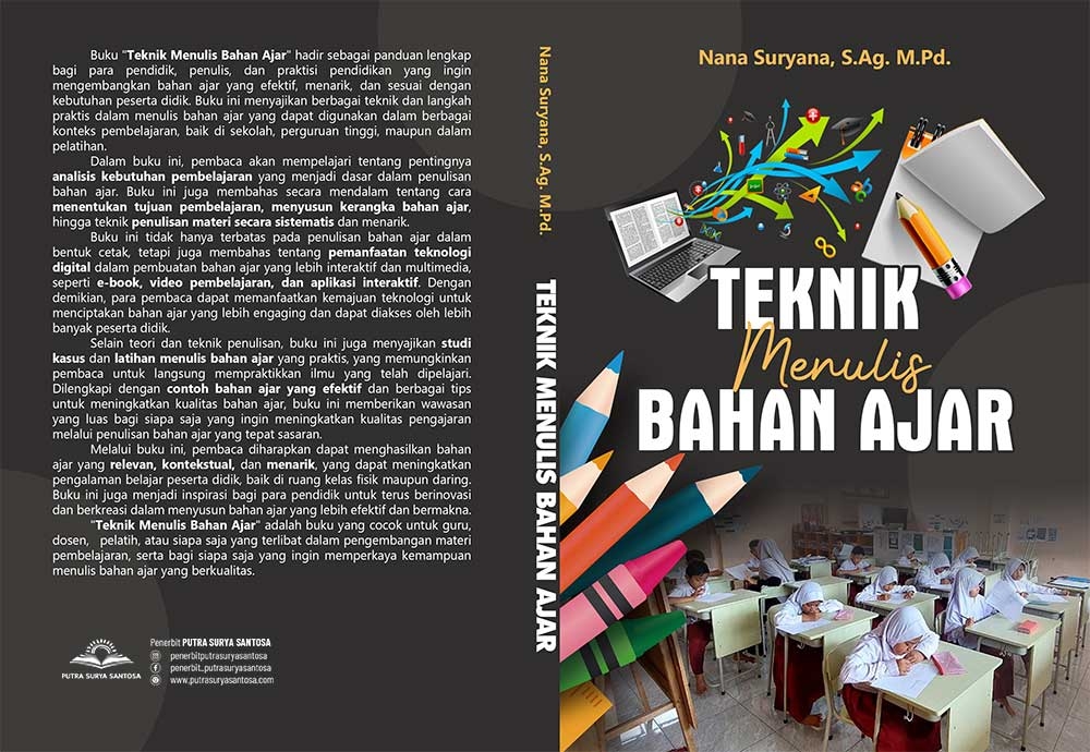 Sampul TEKNIK MENULIS BAHAN AJAR
