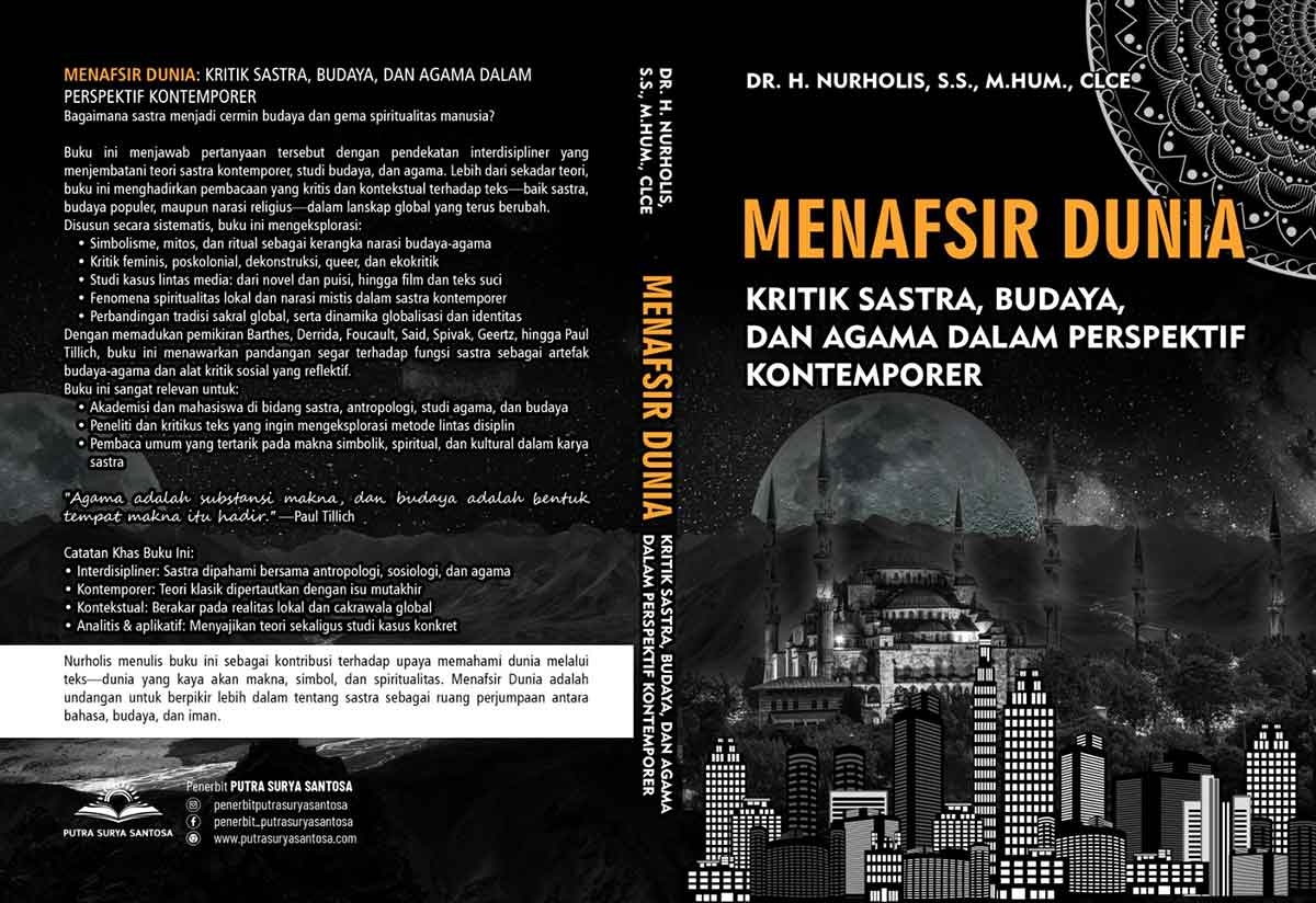 Sampul MENAFSIR DUNIA: KRITIK SASTRA, BUDAYA, DAN AGAMA DALAM PERSPEKTIF KONTEMPORER