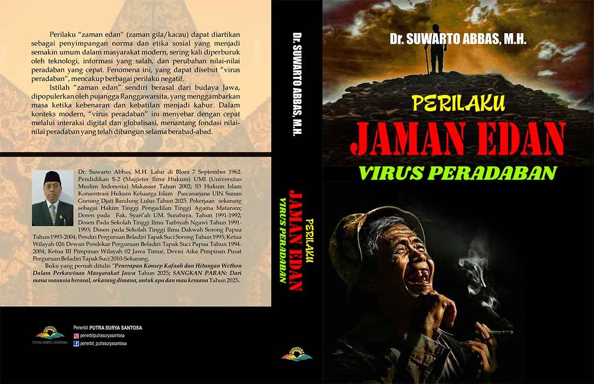 Sampul Perilaku Jaman Edan: Virus Peradaban
