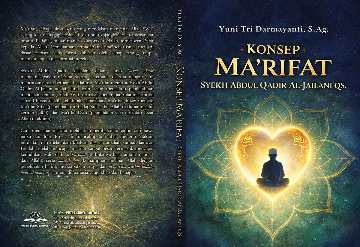 Sampul KONSEP MA’RIFAT Syekh Abdul Qadir Al-Jailani Qs.