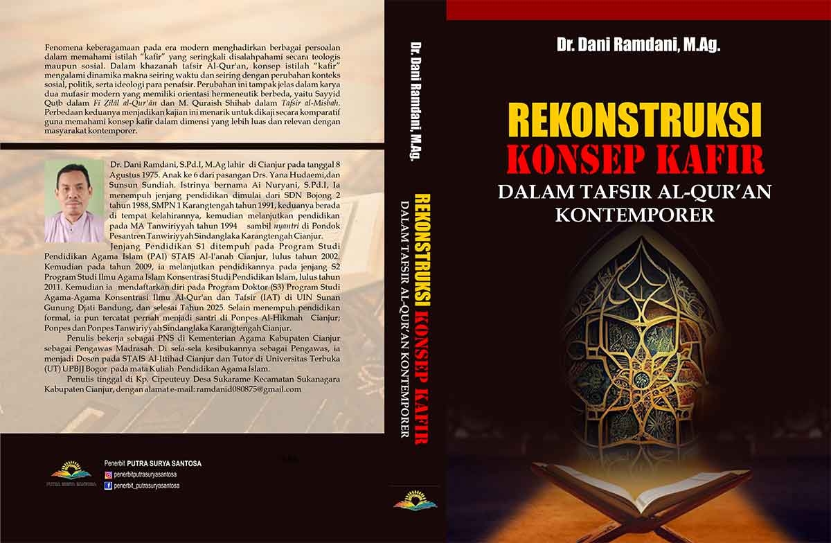 Sampul Rekonstruksi Konsep Kafir dalam Tafsir Al-Qur’an Kontemporer