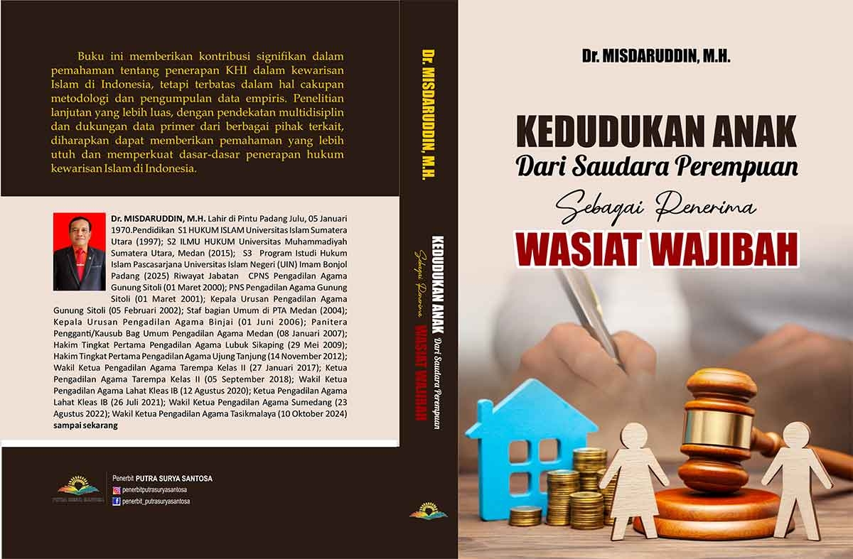 Sampul Kedudukan Anak dari Saudara Perempuan sebagai Penerima Wasiat Wajibah