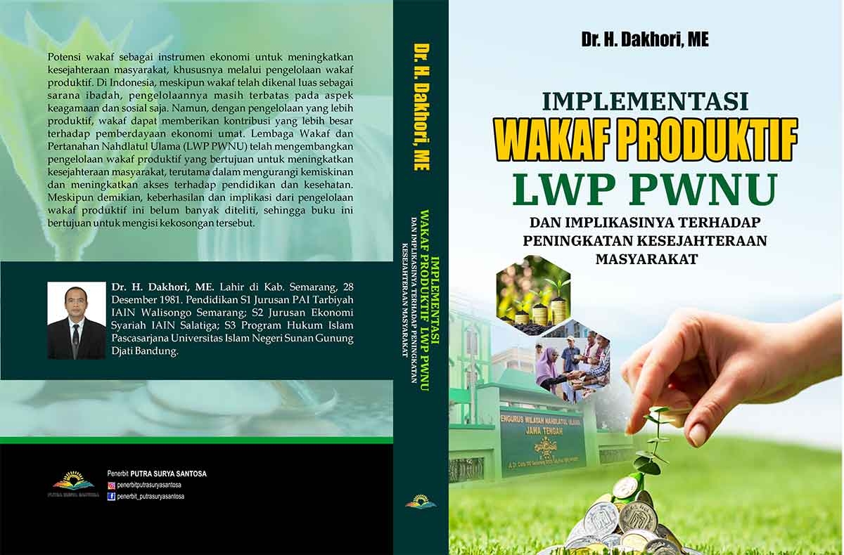Sampul Implementasi Wakaf Produktif LWP PWNU dan Implikasinya terhadap Peningkatan Kesejahteraan Masyarakat