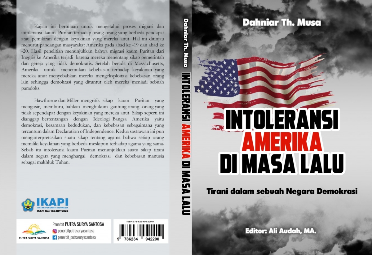 INTOLERANSI AMERIKA DI MASA LALU: Tirani dalam sebuah Negara Demokrasi