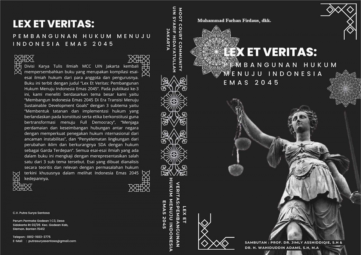 LEX ET VERITAS: Pembangunan Hukum Menuju Indonesia Emas 2045