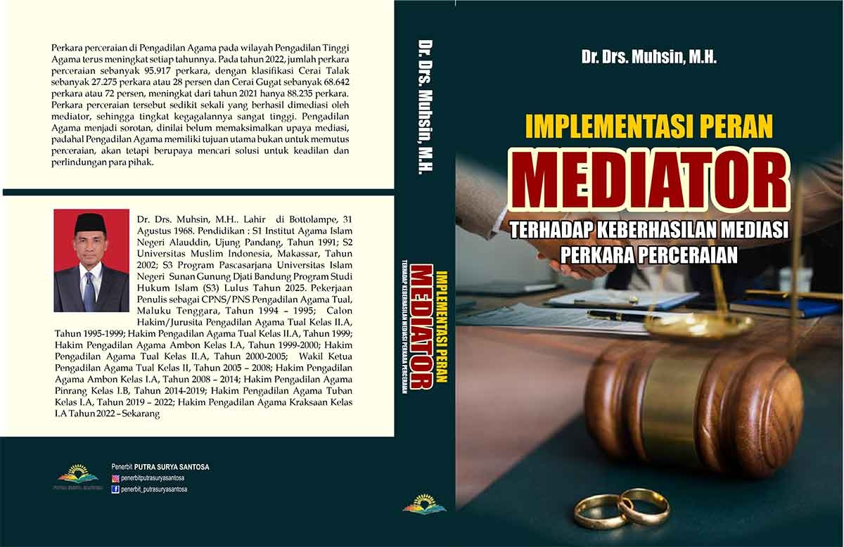 Implementasi Peran Mediator terhadap Keberhasilan Mediasi Perkara Perceraian