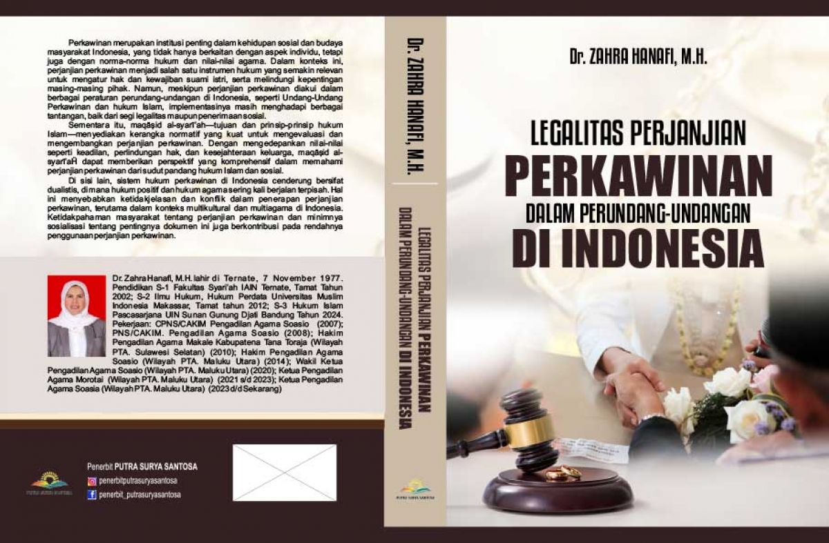 LEGALITAS PERJANJIAN PERKAWINAN DALAM PERUNDANG-UNDANGAN DI INDONESIA